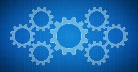 Gears Background Stock Footage 138234580