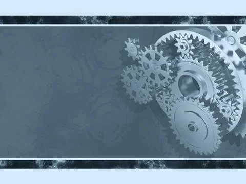 Gears background Stock Illustration