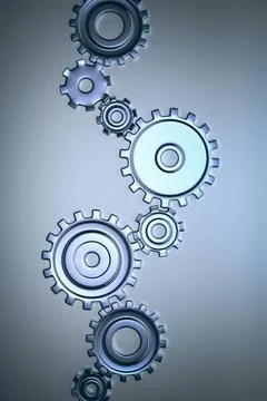 Gears background An image of some nice steel gears Copyright: xZoonar.com/... Stock Photos