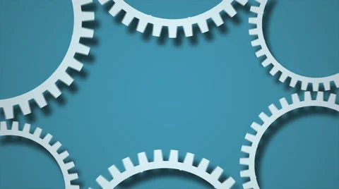 Gears background video Stock Footage 61356213