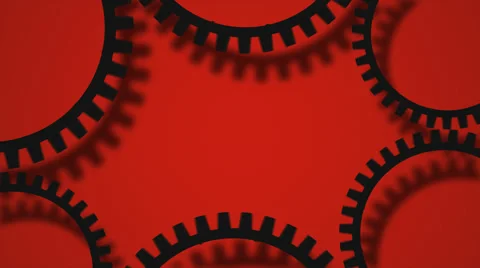 Gears background video Video stock 64974157