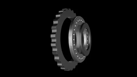 Gears cogs and pinions Stock Footage 94164338