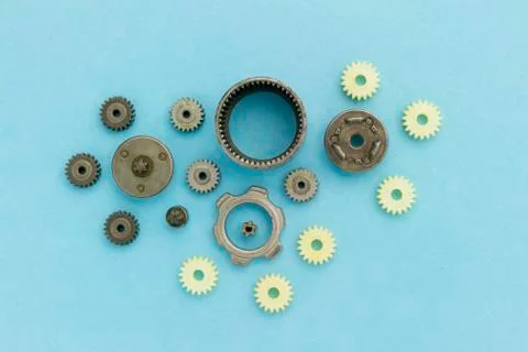 Gears collection Stock Photos