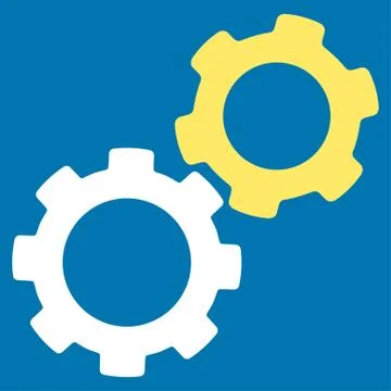 Gears Icon from Commerce Set Stock-Illustration