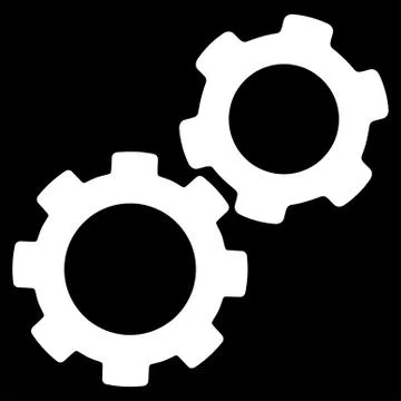 Gears Icon from Commerce Set Stock-Illustration