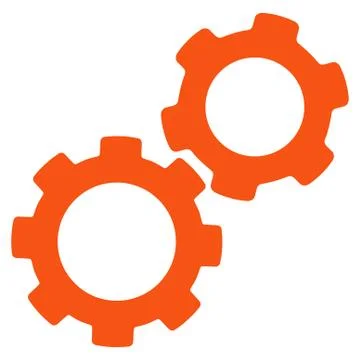 Gears Icon from Commerce Set Stock-Illustration