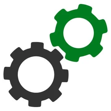 Gears Icon from Commerce Set Stock-Illustration