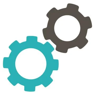 Gears Icon from Commerce Set Stock-Illustration