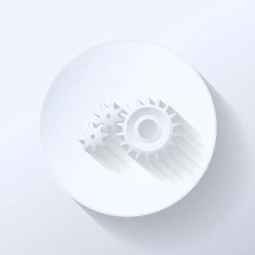 Gears icon Stock Illustration