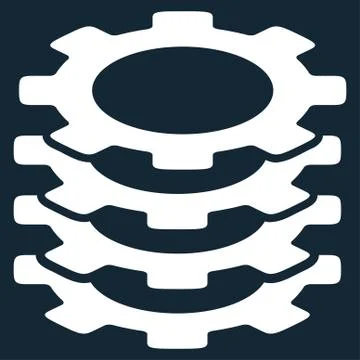 Gears Icon Stock-Illustration