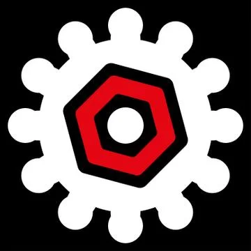 Gears Icon Stock-Illustration