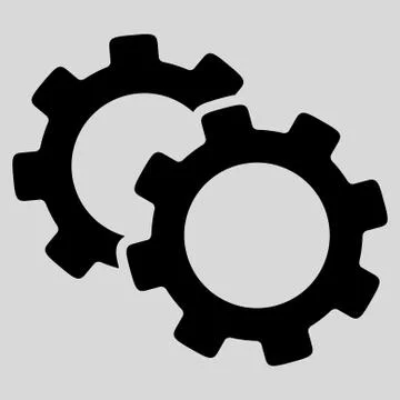 Gears Icon Stock-Illustration