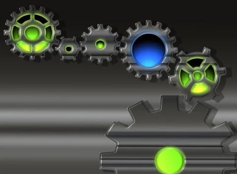 Gears Stock Illustration