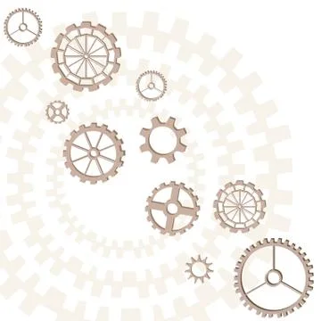 Gears Stock Illustration