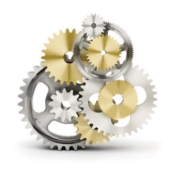 Gears Stock Illustration