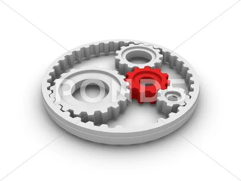 Gears Stock Illustration