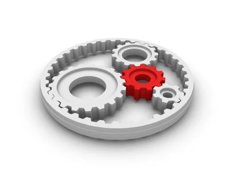 Gears Stock Illustration