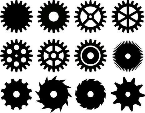 Gears Stock Illustration