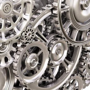 Gears Stock Illustration