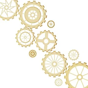 Gears Stock Illustration