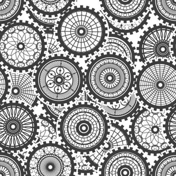 The gears Stock Illustration