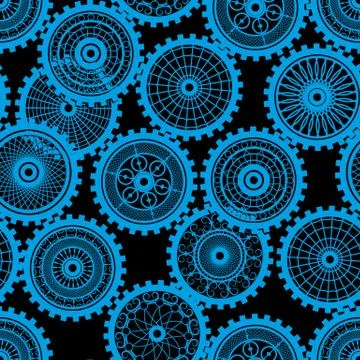 The gears Stock Illustration