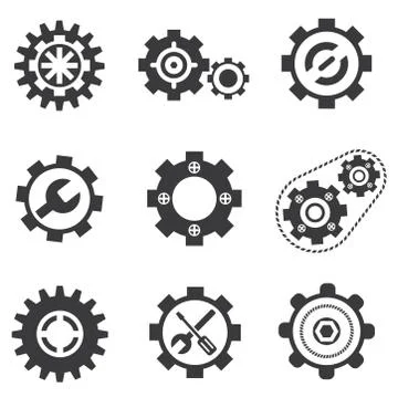 Gears Stock Illustration