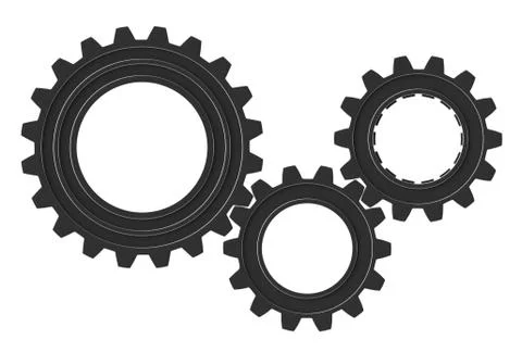 Gears Stock Illustration