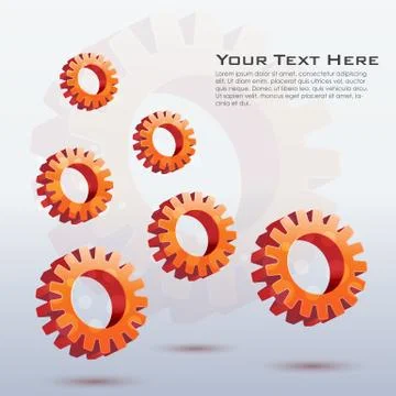 Gears Stock Illustration