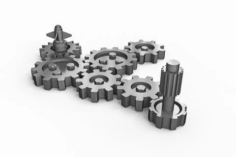 Gears Stock Illustration