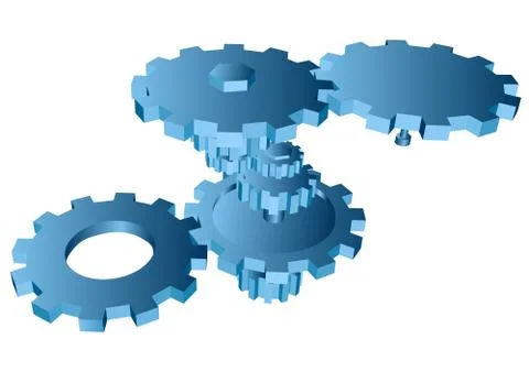 Gears Illustrazione stock