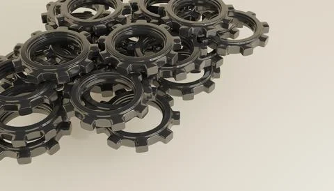 Gears Stock Illustration