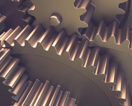 Gears Machine Stock Illustration