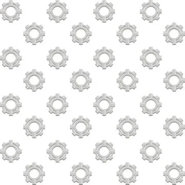 Gears machine settings pattern background イラスト素材