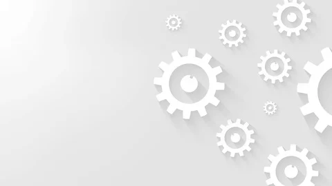 Gears mechanism concept background Stock Footage 80307283