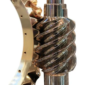 Gears meshing Stock Photos
