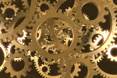 Gears in Motion 1 Stock Footage 529025