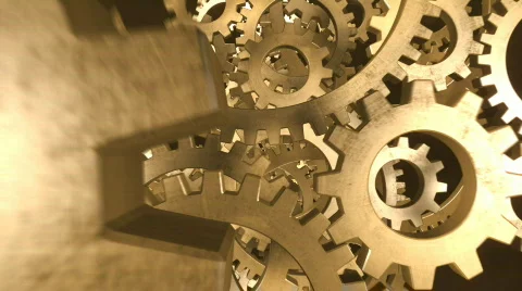Gears in Motion 2 Stock Footage 397283