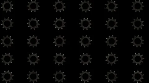 Gears motion  background Video stock 27208187