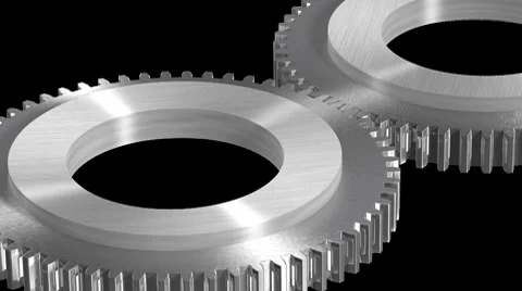 Gears in motion Stock Footage 8548295
