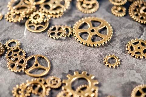 Gears. Stock Photos