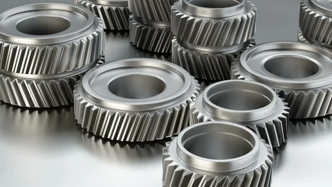 Gears Rotation Stock Footage 98560021