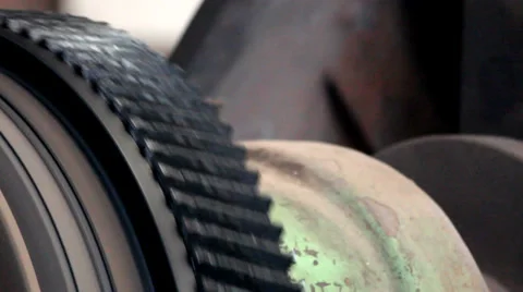 Gears Spinning Stock Footage 37556369