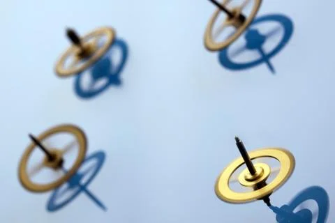 Gears wheel system Stock Photos