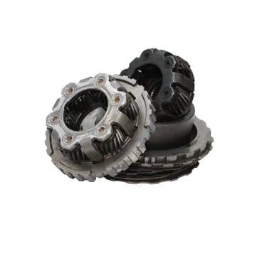 Gears On White Stock Photos