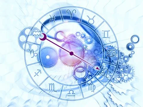 Gears of Zodiac Stockillustratie