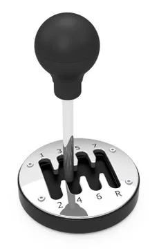 The gearstick Stock Illustration