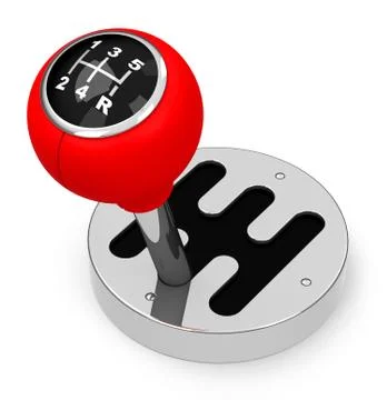 The gearstick Stock Illustration