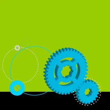 ,gearsVector illustration background. Stock Illustration