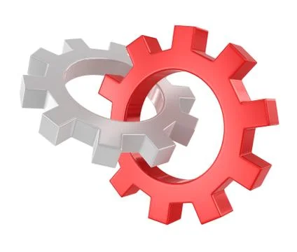 Gearwheels Stock Illustration